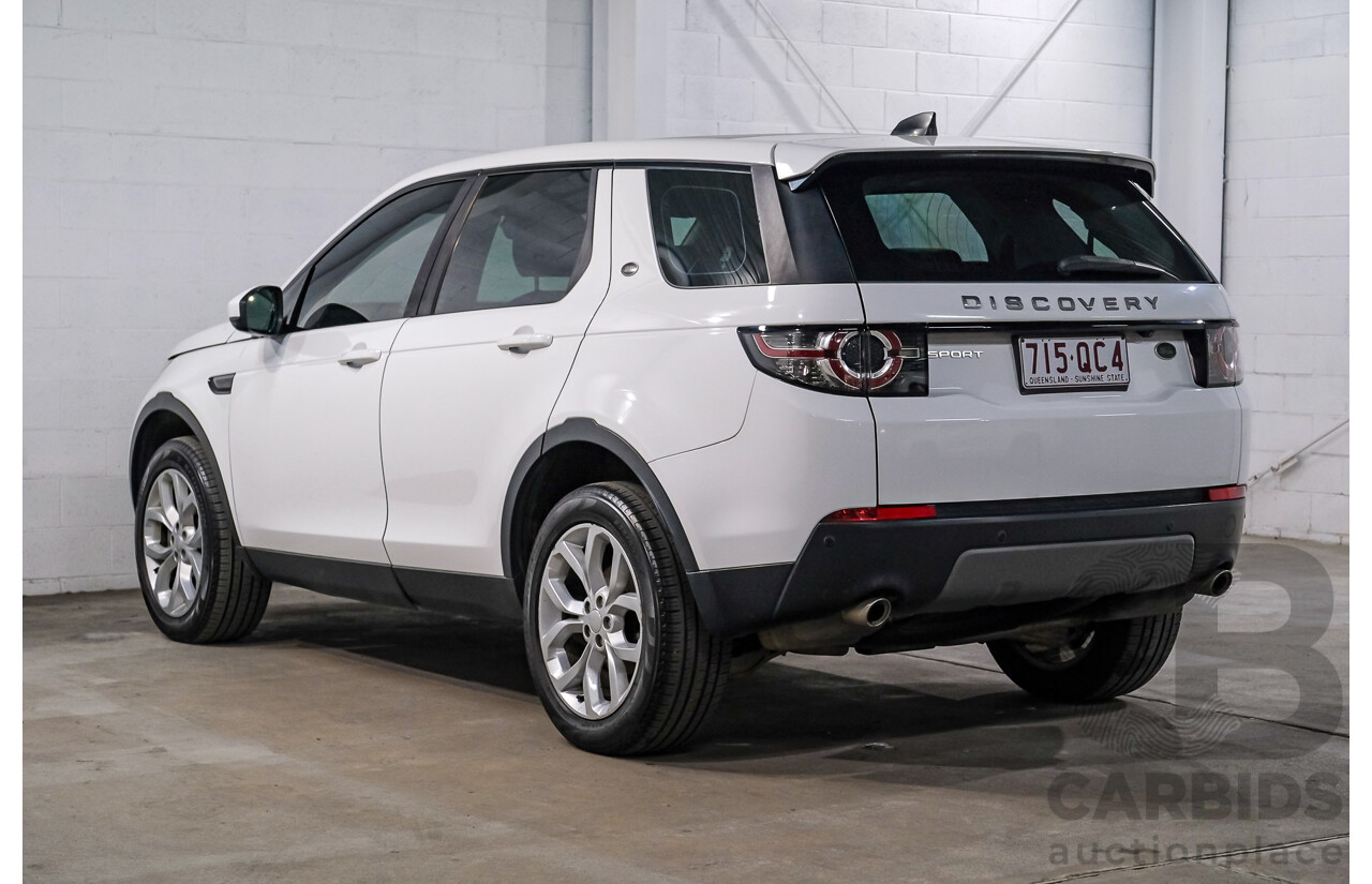 01/2017 Land Rover Discovery Sport TD4 180 SE (AWD) LC MY17 4d Wagon White Turbo Diesel 2.0L 7 Seats