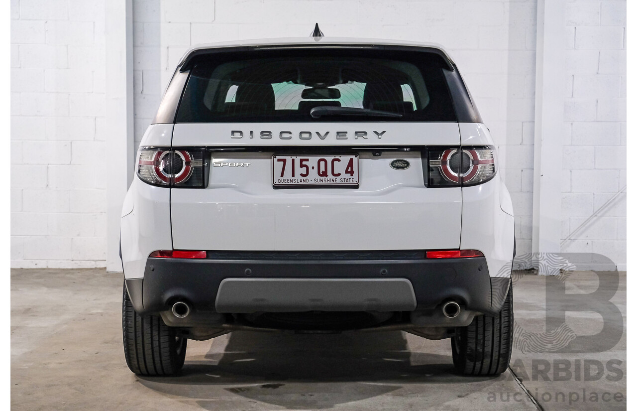 01/2017 Land Rover Discovery Sport TD4 180 SE (AWD) LC MY17 4d Wagon White Turbo Diesel 2.0L 7 Seats