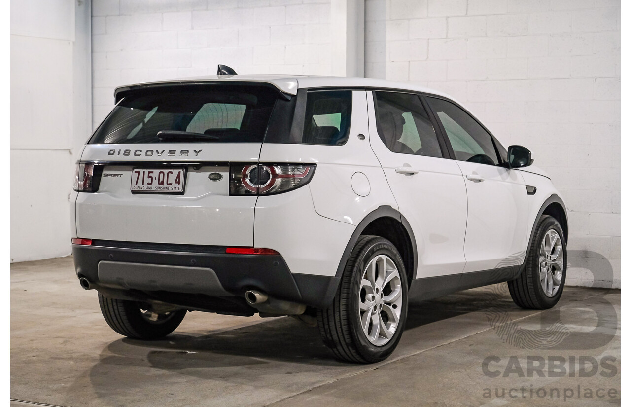 01/2017 Land Rover Discovery Sport TD4 180 SE (AWD) LC MY17 4d Wagon White Turbo Diesel 2.0L 7 Seats