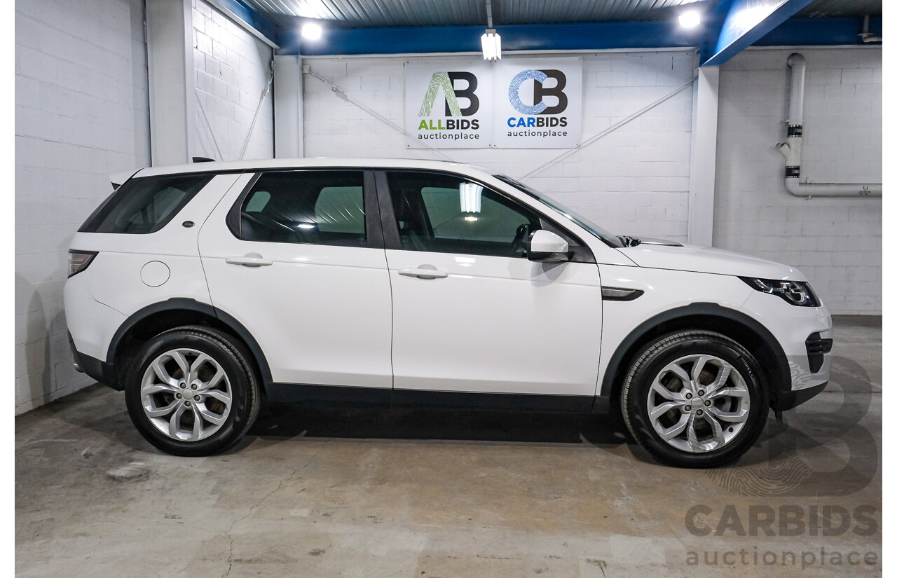 01/2017 Land Rover Discovery Sport TD4 180 SE (AWD) LC MY17 4d Wagon White Turbo Diesel 2.0L 7 Seats