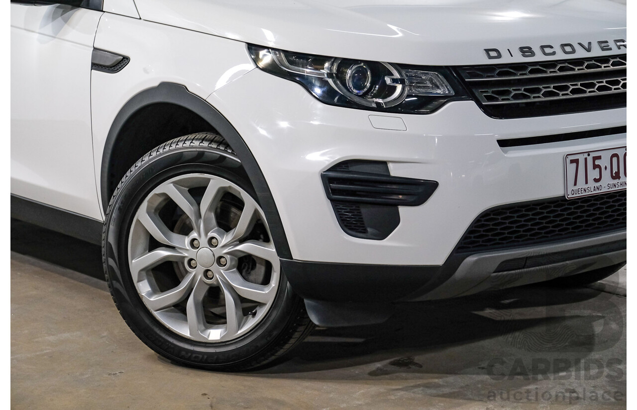 01/2017 Land Rover Discovery Sport TD4 180 SE (AWD) LC MY17 4d Wagon White Turbo Diesel 2.0L 7 Seats