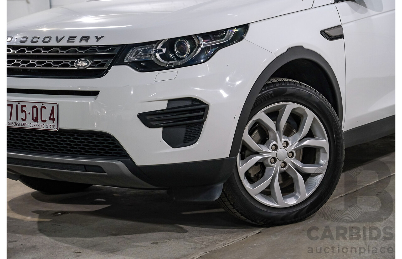 01/2017 Land Rover Discovery Sport TD4 180 SE (AWD) LC MY17 4d Wagon White Turbo Diesel 2.0L 7 Seats