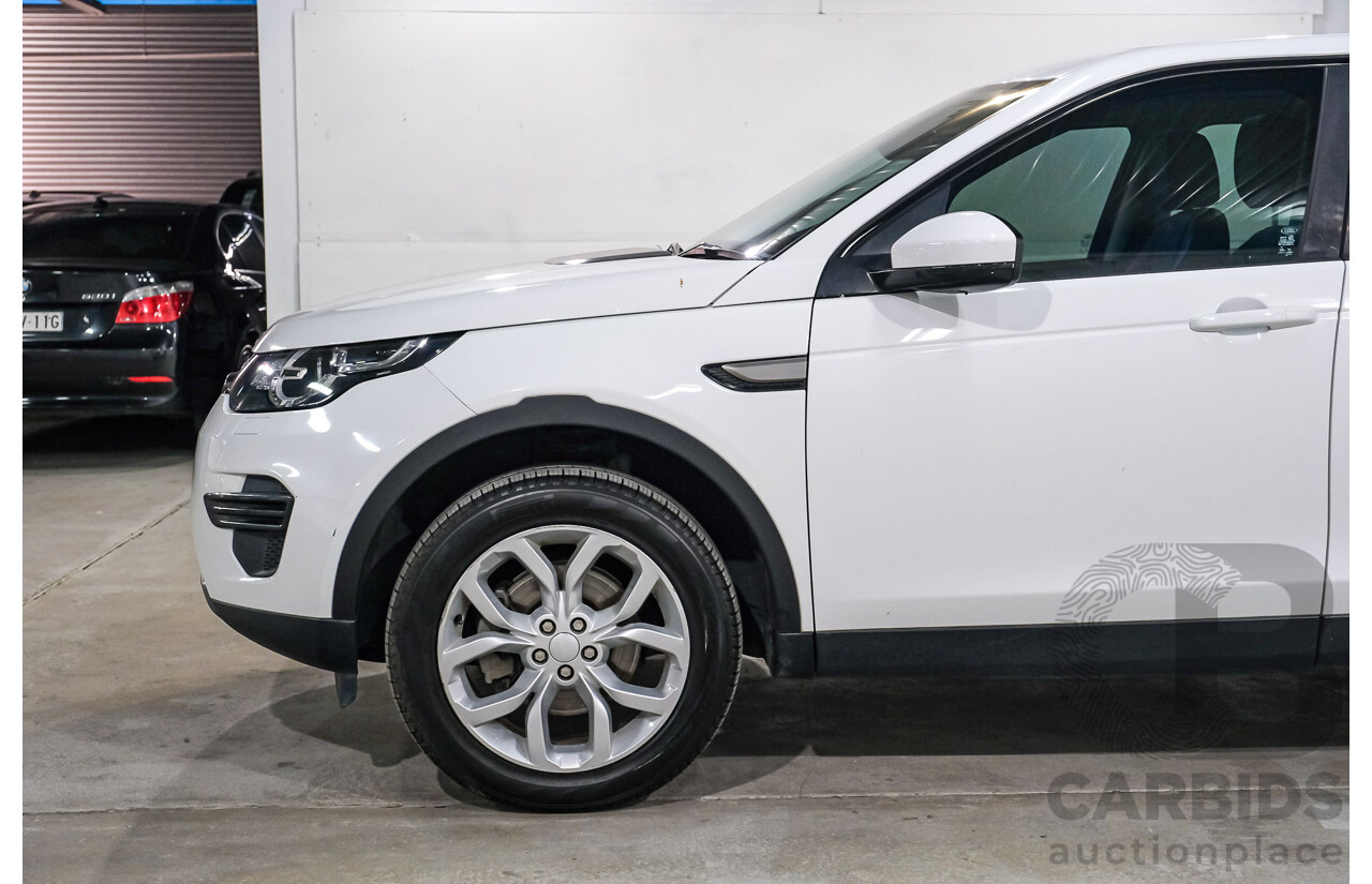 01/2017 Land Rover Discovery Sport TD4 180 SE (AWD) LC MY17 4d Wagon White Turbo Diesel 2.0L 7 Seats