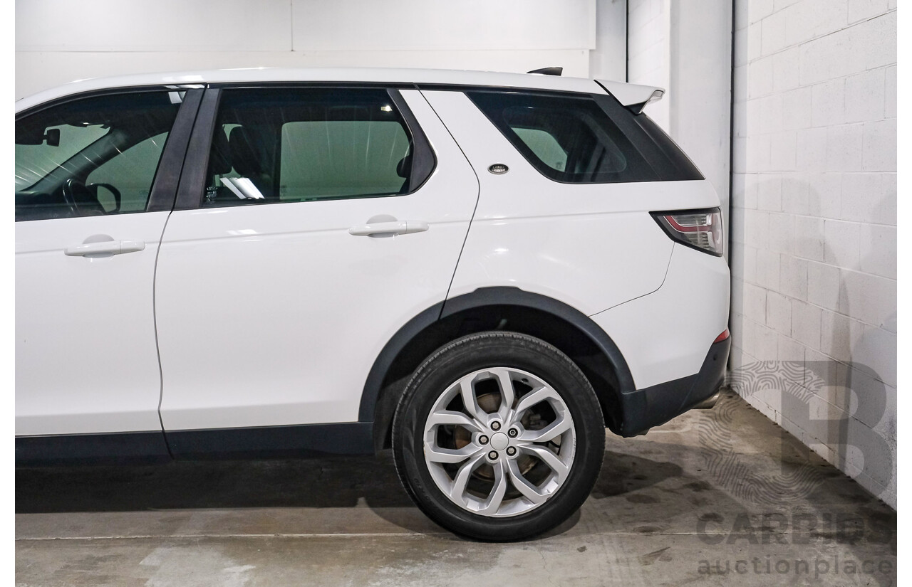 01/2017 Land Rover Discovery Sport TD4 180 SE (AWD) LC MY17 4d Wagon White Turbo Diesel 2.0L 7 Seats