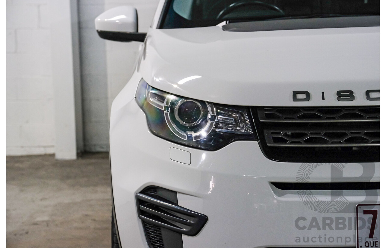 01/2017 Land Rover Discovery Sport TD4 180 SE (AWD) LC MY17 4d Wagon White Turbo Diesel 2.0L 7 Seats