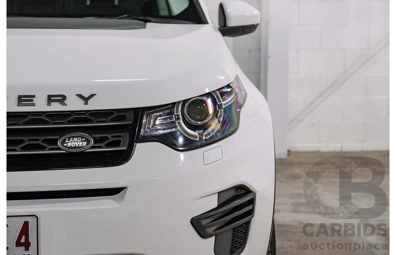01/2017 Land Rover Discovery Sport TD4 180 SE (AWD) LC MY17 4d Wagon White Turbo Diesel 2.0L 7 Seats