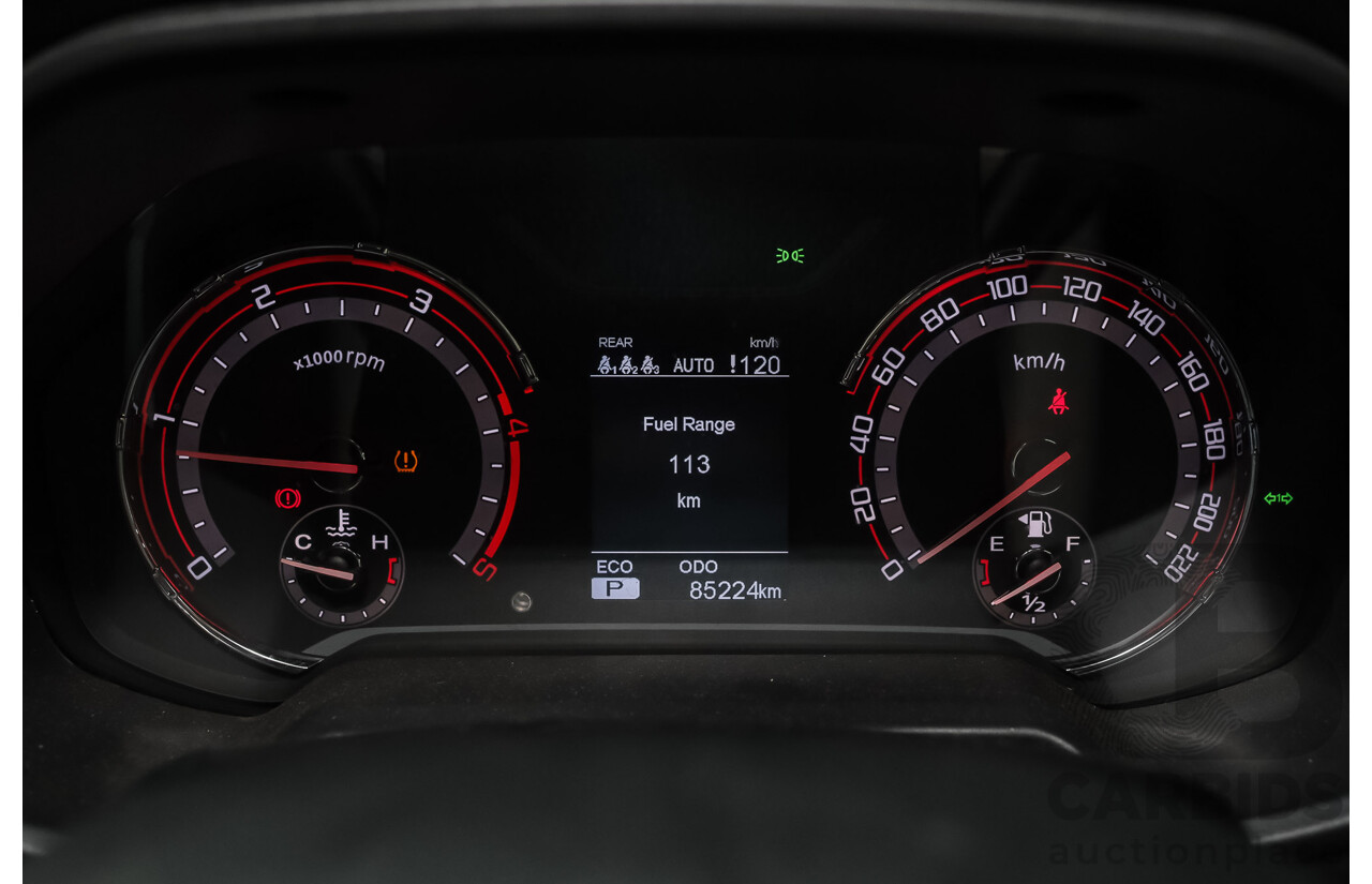 10/2021 Ldv T60 MAX LUXE (4x4) 4x4 SK8C Double Cab Utility Black Diesel Twin Turbo2.0L