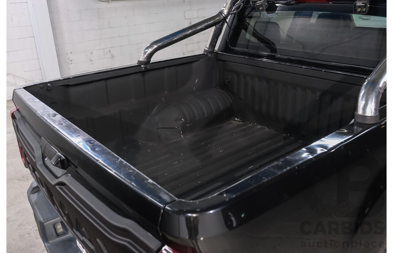 10/2021 Ldv T60 MAX LUXE (4x4) 4x4 SK8C Double Cab Utility Black Diesel Twin Turbo2.0L