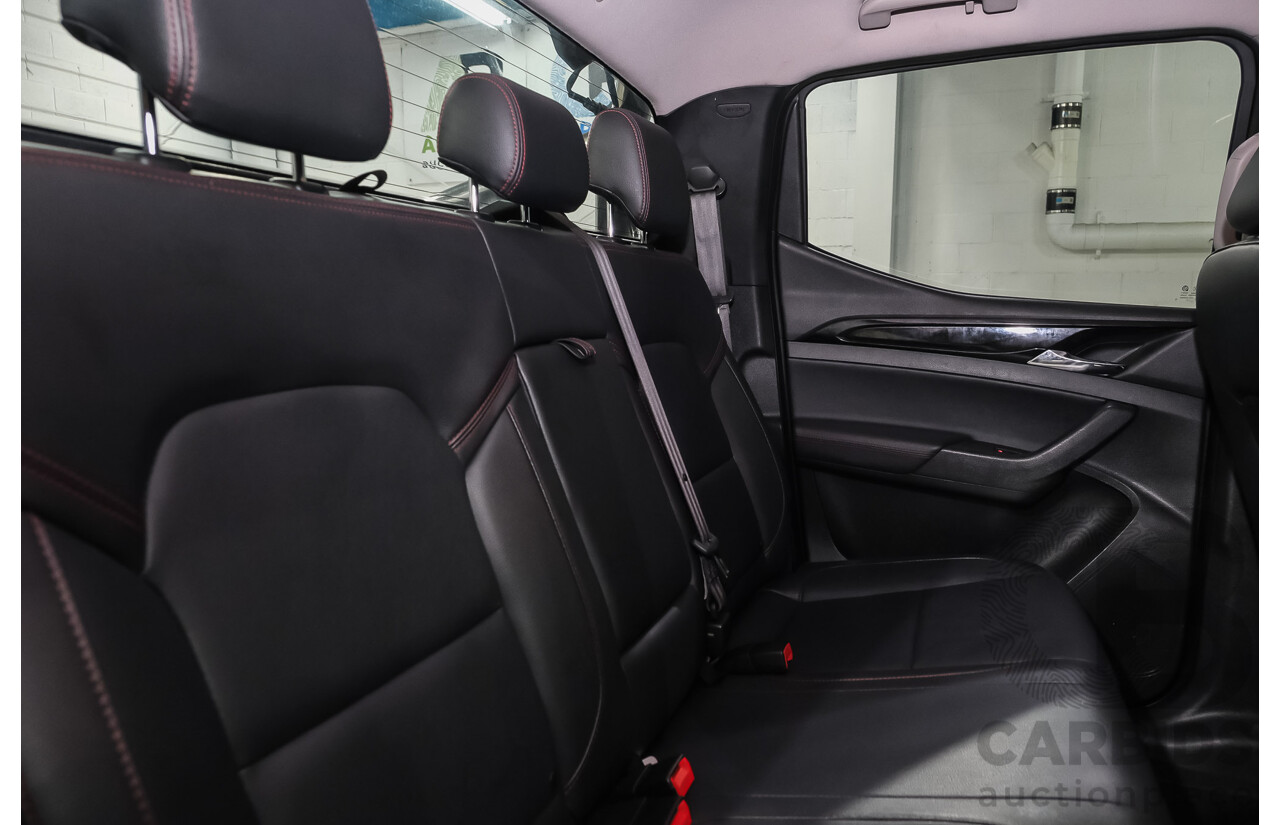 10/2021 Ldv T60 MAX LUXE (4x4) 4x4 SK8C Double Cab Utility Black Diesel Twin Turbo2.0L