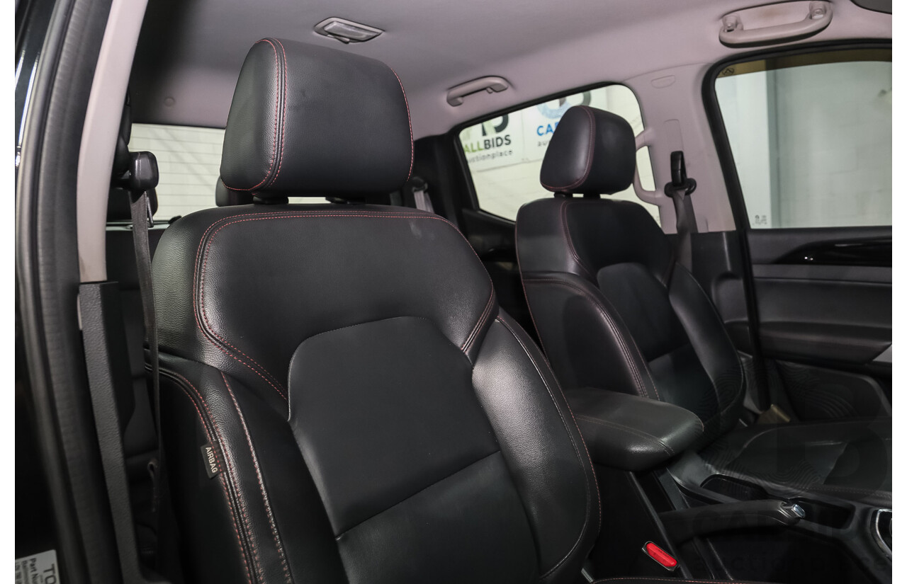10/2021 Ldv T60 MAX LUXE (4x4) 4x4 SK8C Double Cab Utility Black Diesel Twin Turbo2.0L