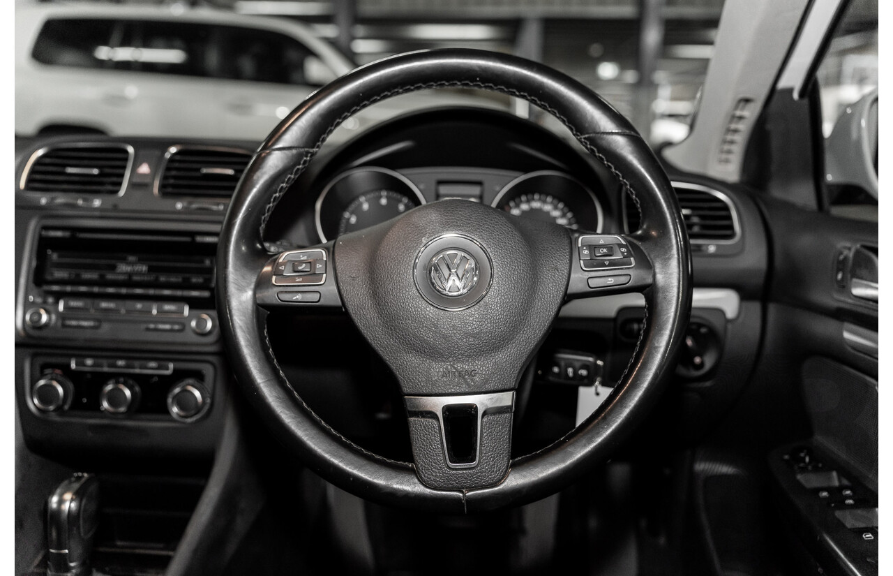 12/2012 Volkswagen Golf 90 TSI Trendline (FWD) 1K MY13 4D Wagon White Turbo 1.4L