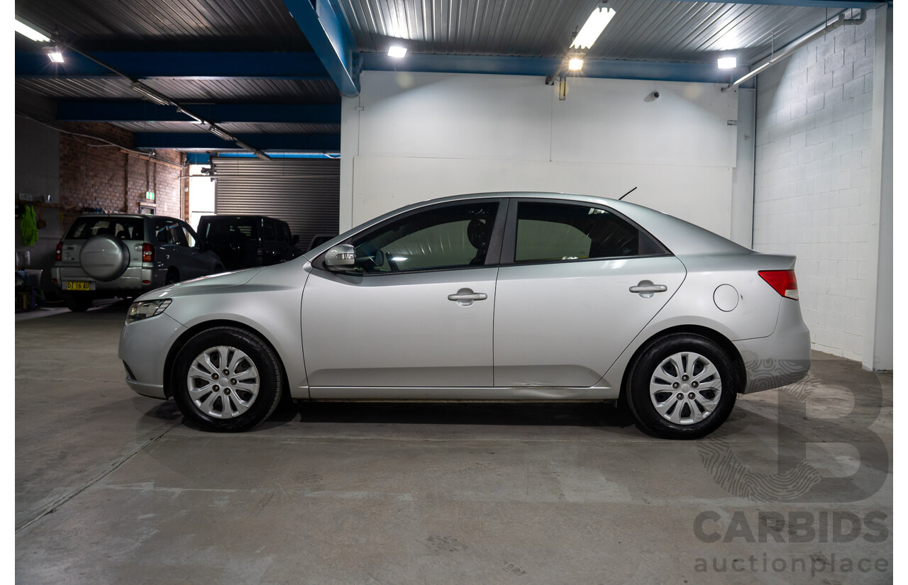 04/2010 Kia Cerato S (FWD) TD MY10 4D Sedan Silver 2.0L