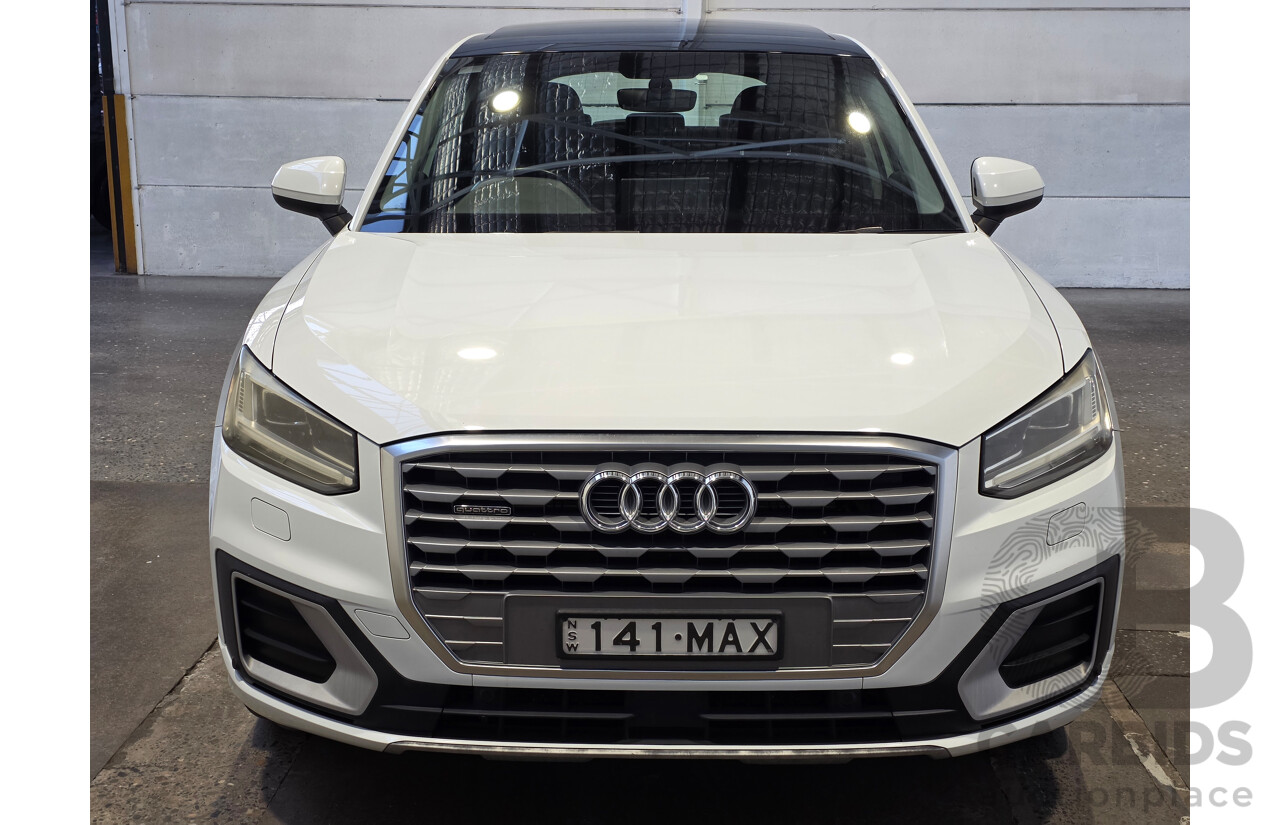 5/2017 Audi Q2 2.0 TDI Quattro Sport (AWD) GA MY17 4d Wagon Glacier White Metallic Turbo 2.0L