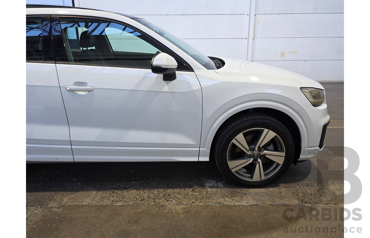 5/2017 Audi Q2 2.0 TDI Quattro Sport (AWD) GA MY17 4d Wagon Glacier White Metallic Turbo 2.0L