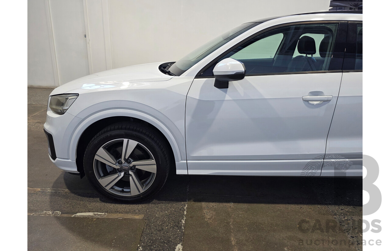 5/2017 Audi Q2 2.0 TDI Quattro Sport (AWD) GA MY17 4d Wagon Glacier White Metallic Turbo 2.0L