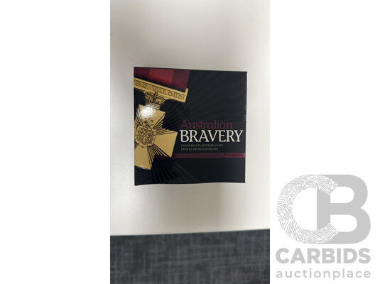 1662946 · L50 - 2015 $5 Australian Bravery Gold-Plated Fine Silver 1oz Frosted Uncirculated Coin (Royal Australian Mint)