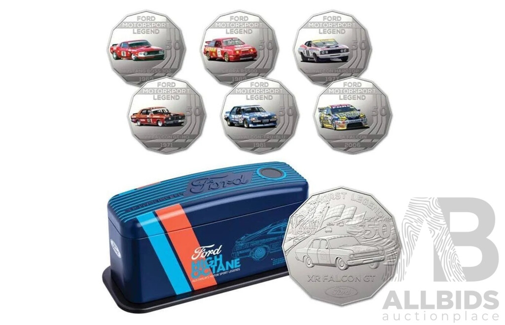 1662424 · L43 - Ford High Octane 7-Coin Collection