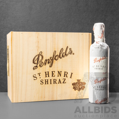 Half Dozen Penfolds St Henry Shiraz Vintage 2017 (6)