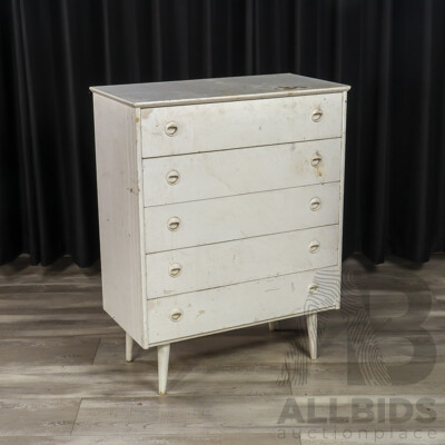 White Parker Chest of Drawers