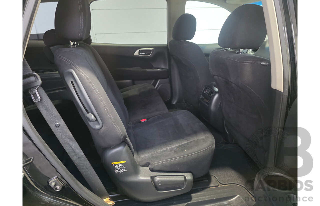 8/2014 Nissan Pathfinder ST (4x2) R52 4d Wagon Black Obsidian V6 3.5L - 7 Seater