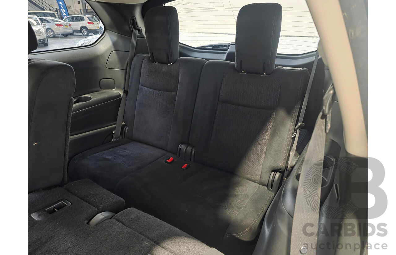 8/2014 Nissan Pathfinder ST (4x2) R52 4d Wagon Black Obsidian V6 3.5L - 7 Seater