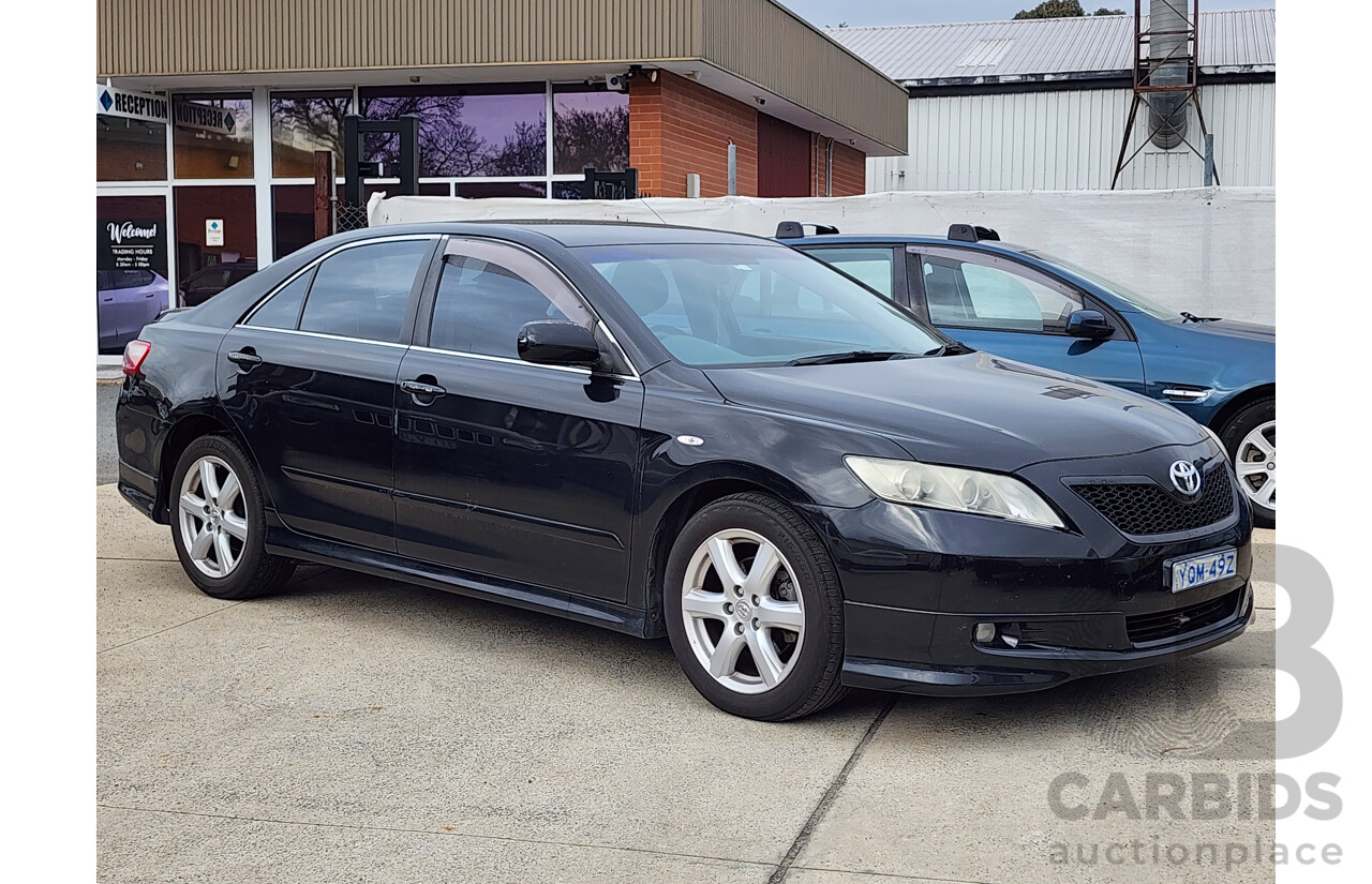 2/2007 Toyota Camry Sportivo ACV40R 4d Sedan Black 2.4L