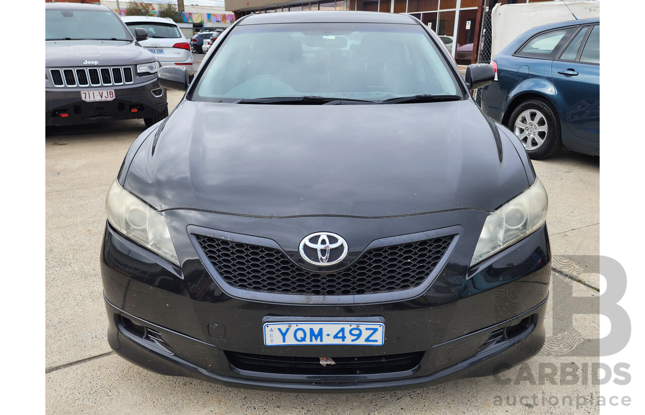 2/2007 Toyota Camry Sportivo ACV40R 4d Sedan Black 2.4L