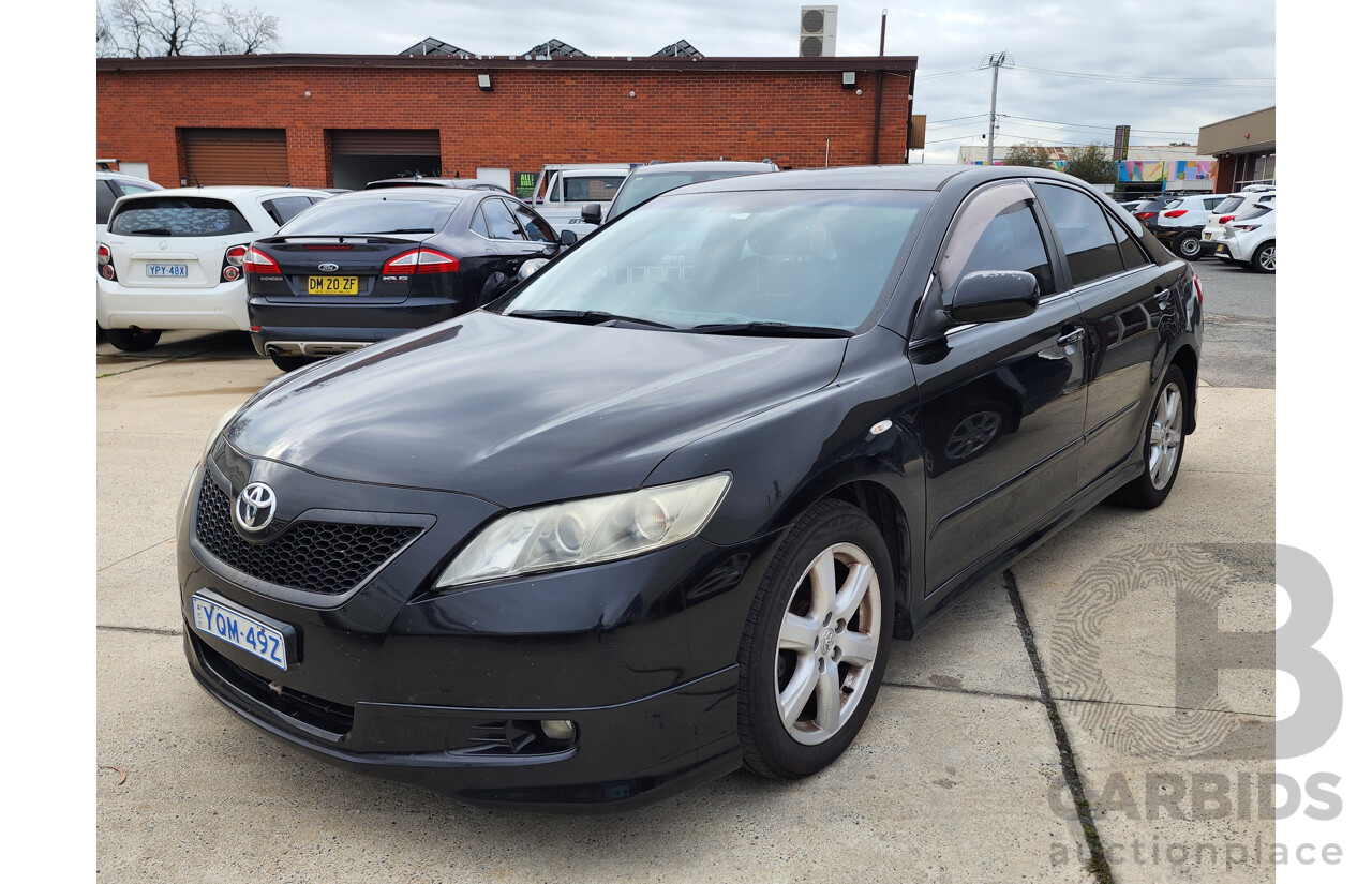 2/2007 Toyota Camry Sportivo ACV40R 4d Sedan Black 2.4L