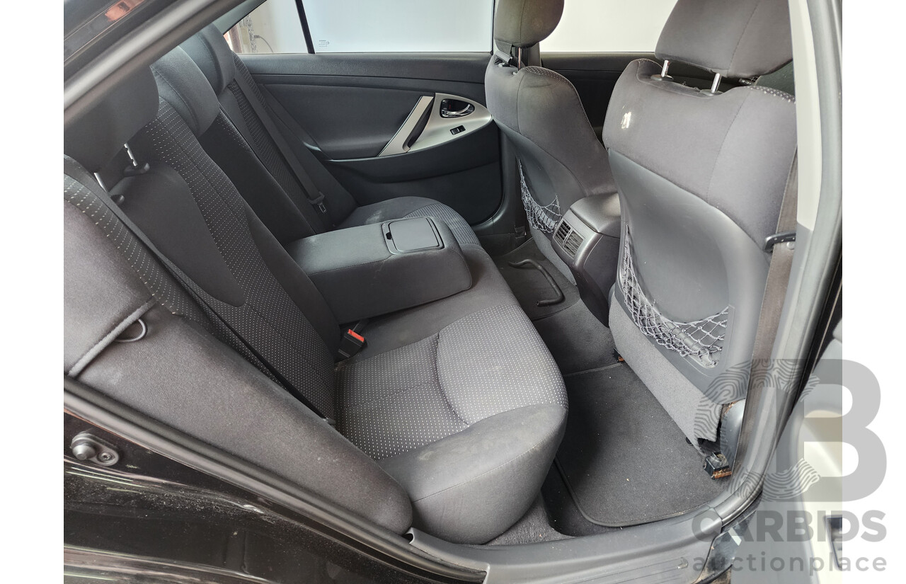 2/2007 Toyota Camry Sportivo ACV40R 4d Sedan Black 2.4L
