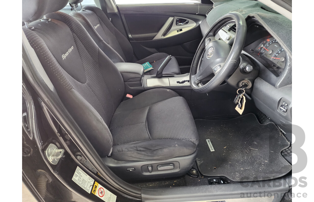 2/2007 Toyota Camry Sportivo ACV40R 4d Sedan Black 2.4L