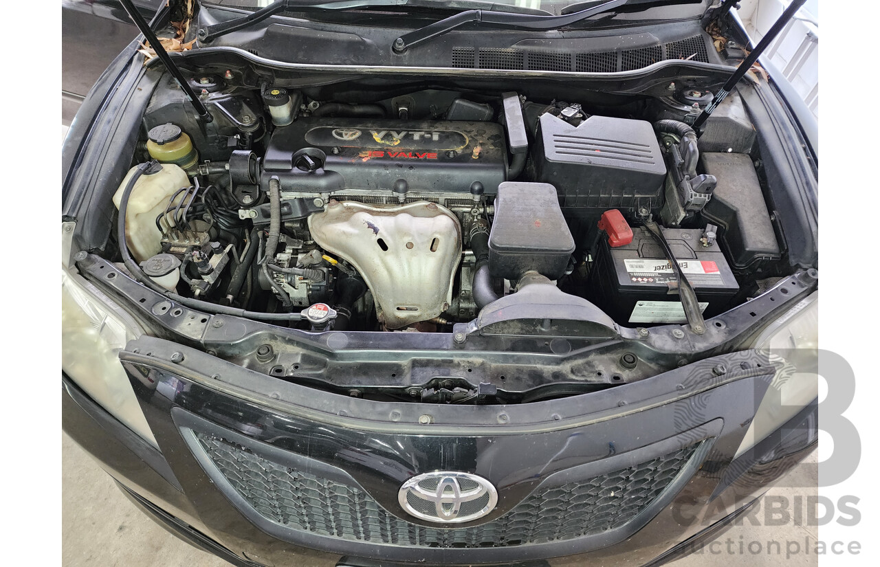 2/2007 Toyota Camry Sportivo ACV40R 4d Sedan Black 2.4L