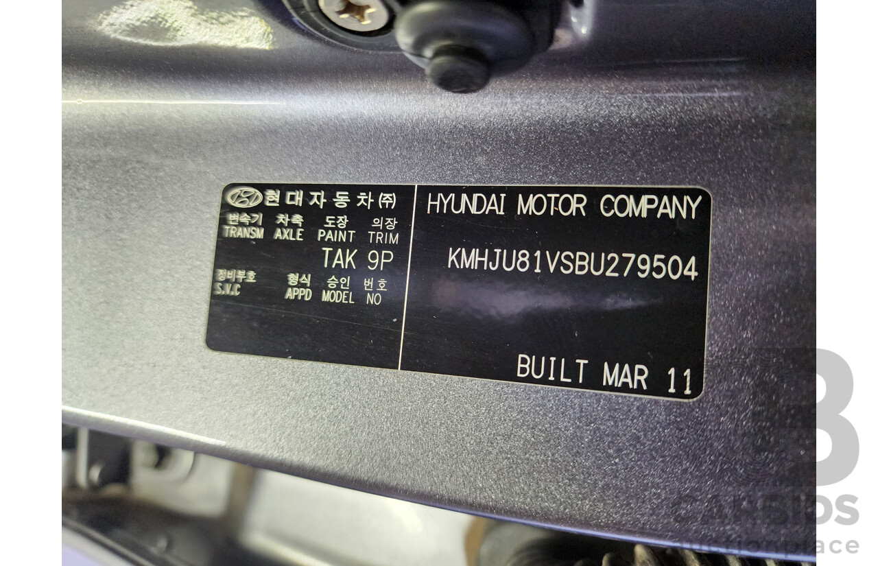 04/2011 Hyundai Ix35 Highlander (awd) LM MY11 4d Wagon Grey 2.0L