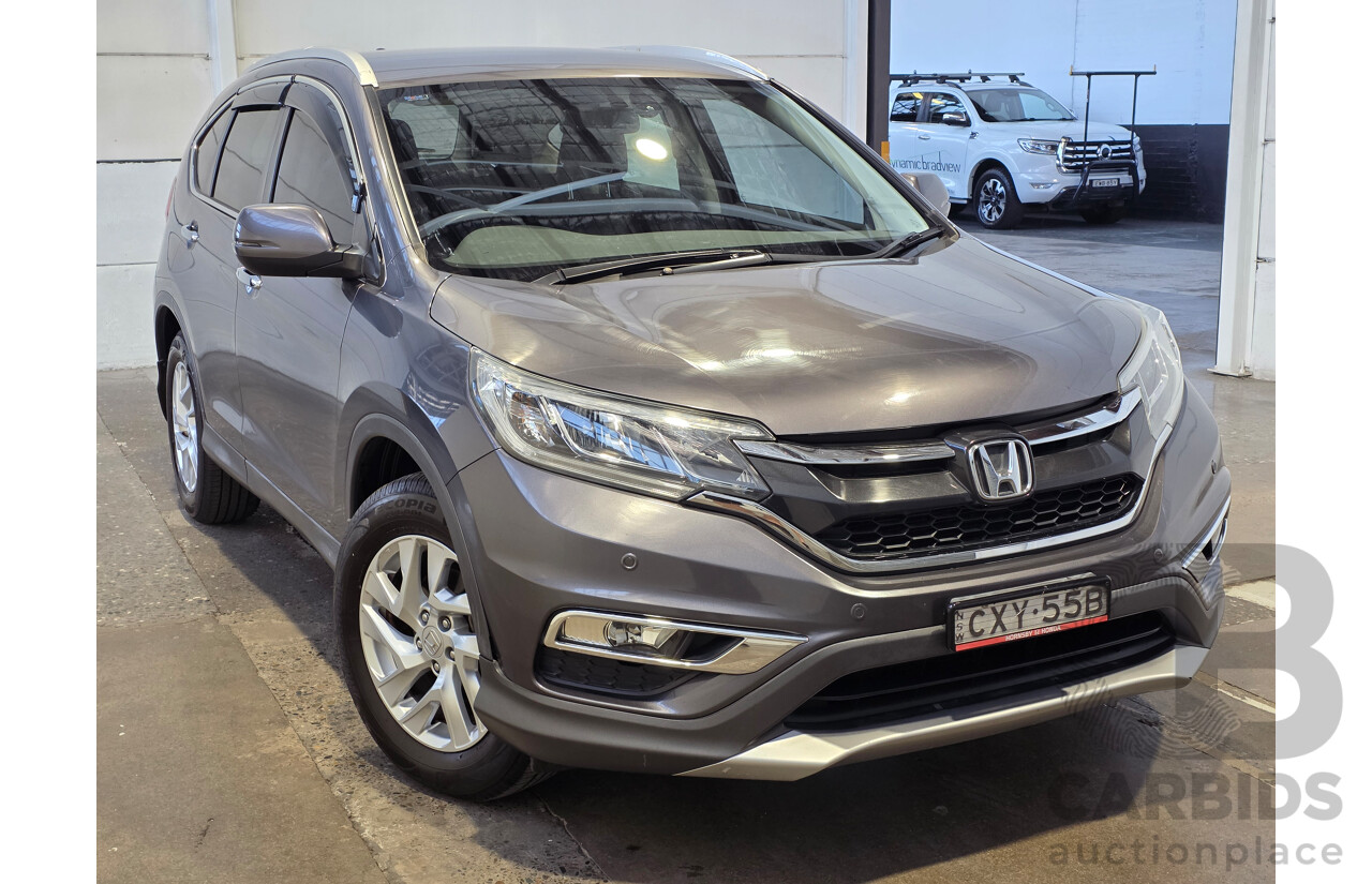 3/2015 Honda CR-V VTi-S (4x4) 30 SERIES 2 4d Wagon Grey 2.4L