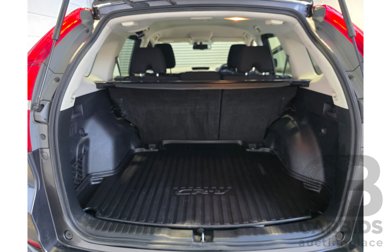 3/2015 Honda CR-V VTi-S (4x4) 30 SERIES 2 4d Wagon Grey 2.4L