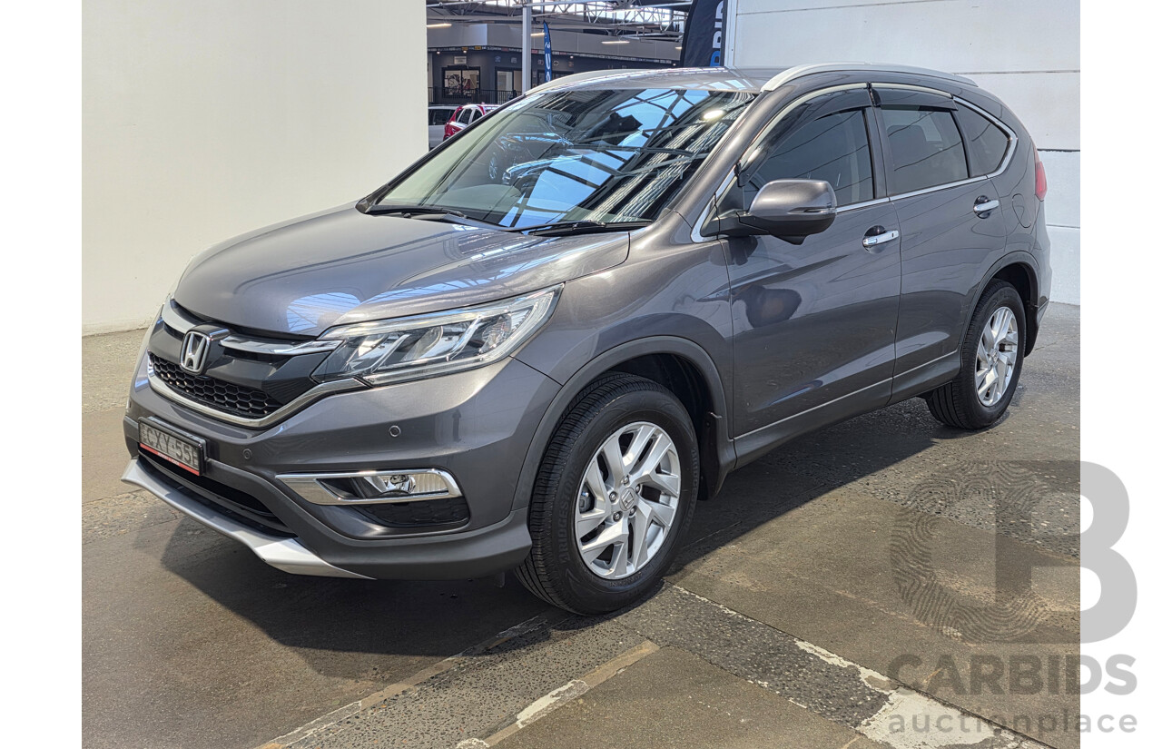 3/2015 Honda CR-V VTi-S (4x4) 30 SERIES 2 4d Wagon Grey 2.4L