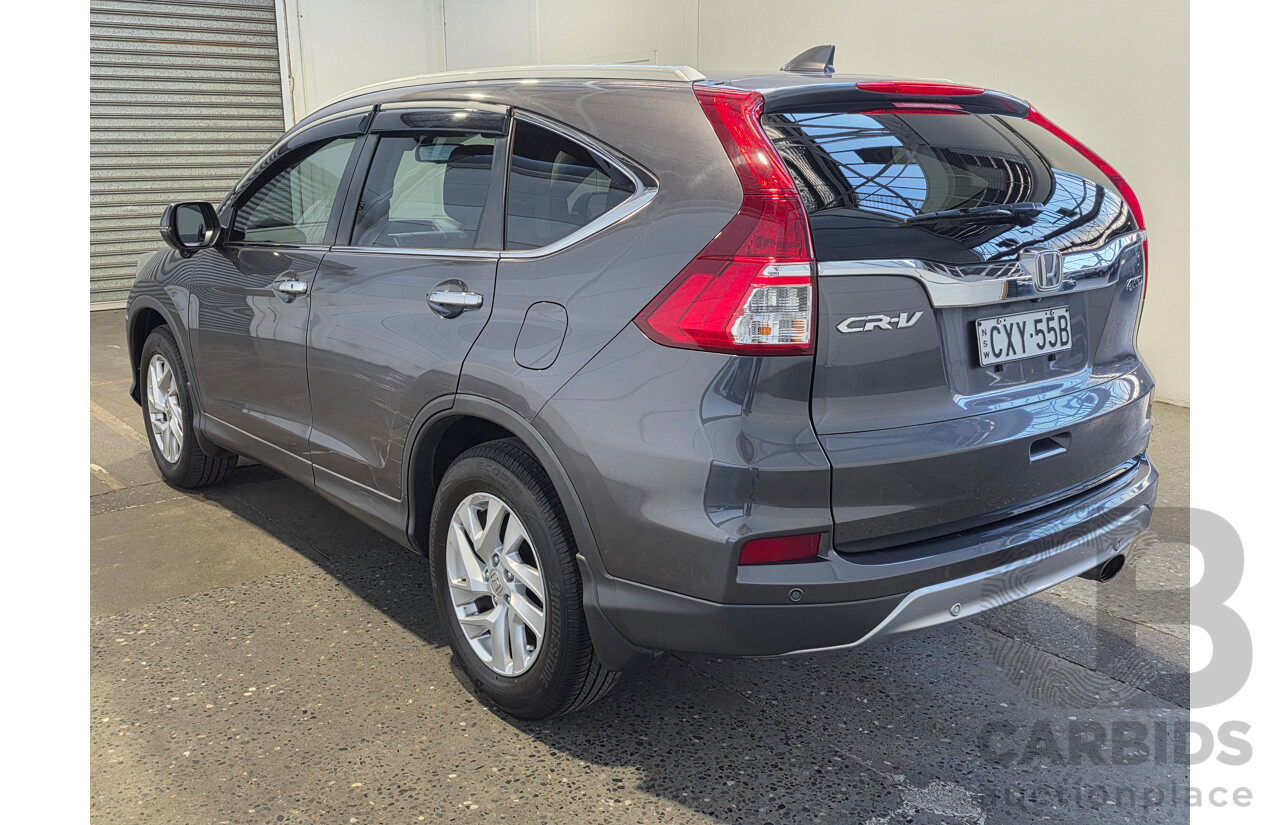 3/2015 Honda CR-V VTi-S (4x4) 30 SERIES 2 4d Wagon Grey 2.4L