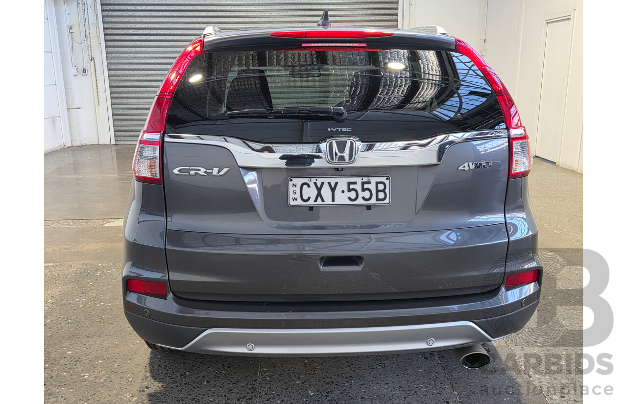 3/2015 Honda CR-V VTi-S (4x4) 30 SERIES 2 4d Wagon Grey 2.4L