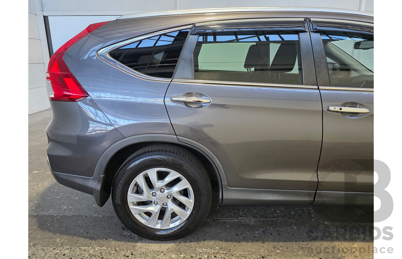 3/2015 Honda CR-V VTi-S (4x4) 30 SERIES 2 4d Wagon Grey 2.4L