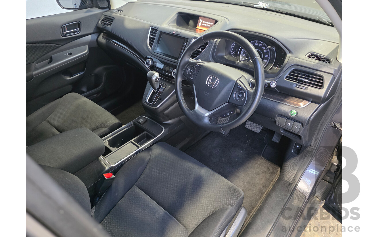 3/2015 Honda CR-V VTi-S (4x4) 30 SERIES 2 4d Wagon Grey 2.4L