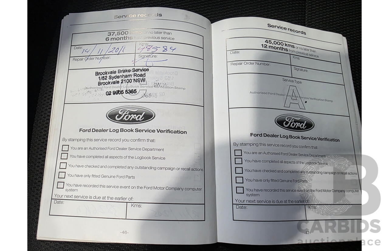 7/2012 Ford Focus Trend LW 5d Hatchback Moondust Silver 2.0L