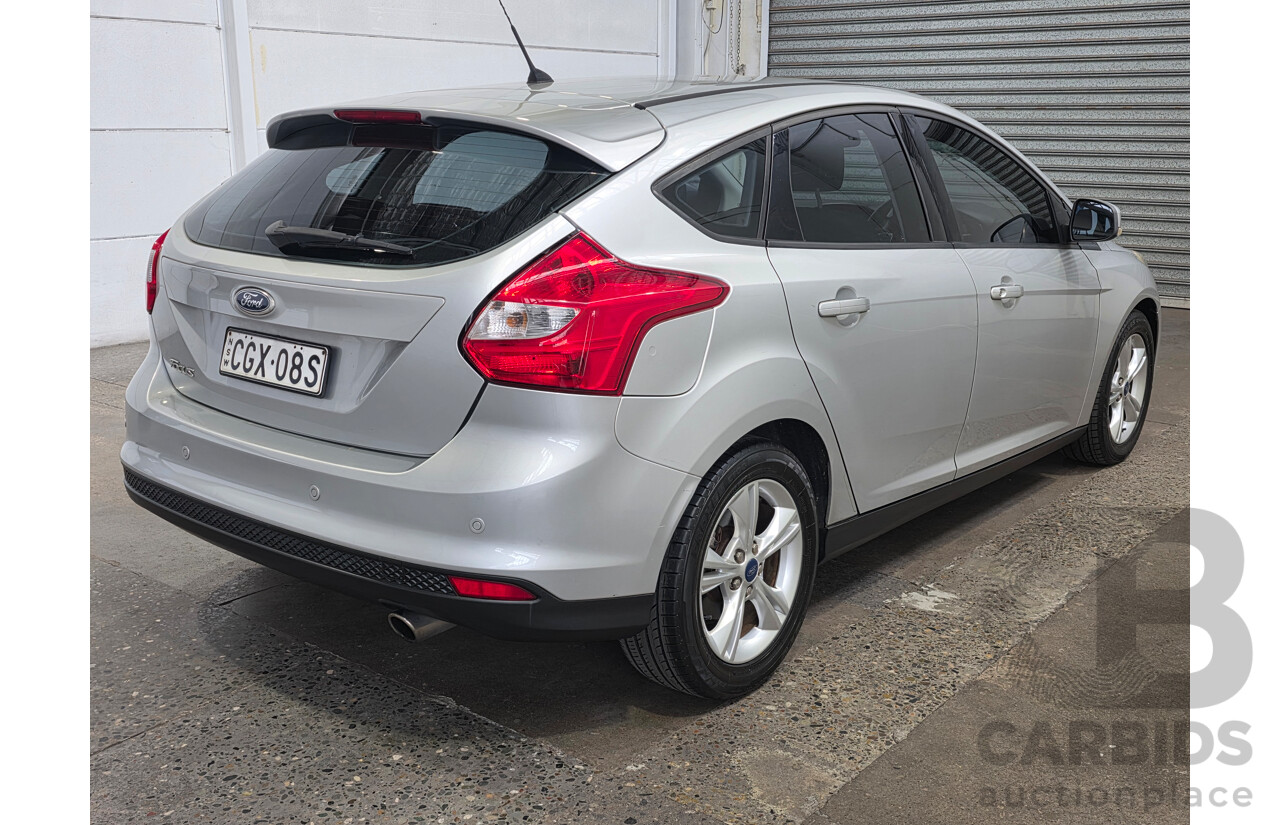 7/2012 Ford Focus Trend LW 5d Hatchback Moondust Silver 2.0L