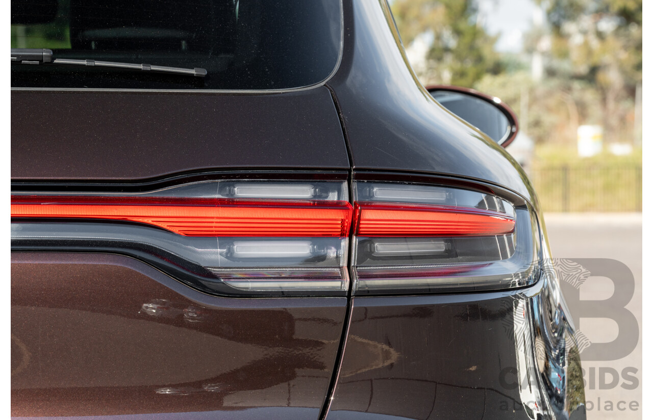 09/2021 Porsche Macan (AWD) 95B MY21 4d Wagon Mahogany Metallic Turbo 2.0L