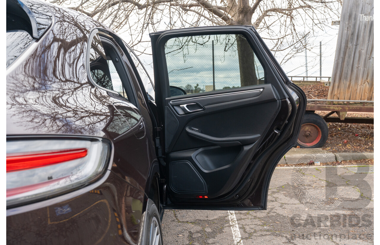 09/2021 Porsche Macan (AWD) 95B MY21 4d Wagon Mahogany Metallic Turbo 2.0L