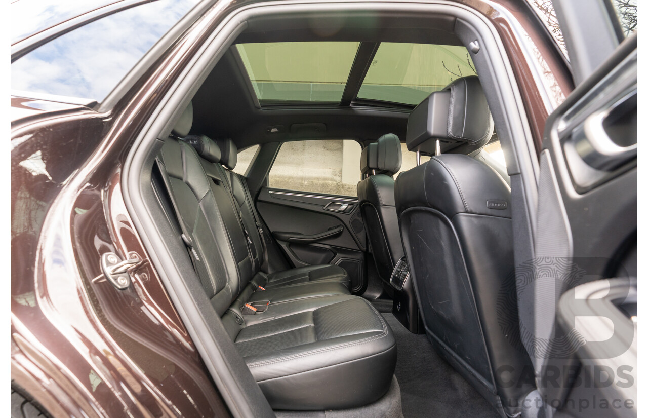 09/2021 Porsche Macan (AWD) 95B MY21 4d Wagon Mahogany Metallic Turbo 2.0L