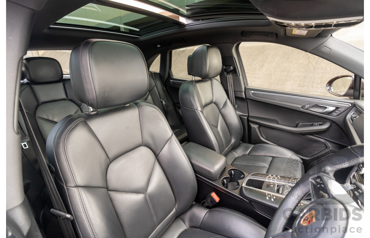 09/2021 Porsche Macan (AWD) 95B MY21 4d Wagon Mahogany Metallic Turbo 2.0L