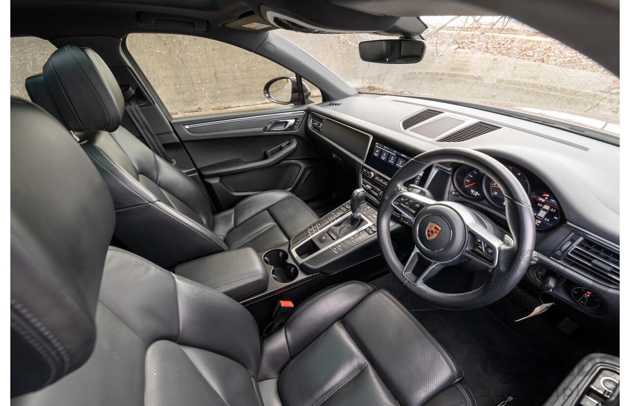 09/2021 Porsche Macan (AWD) 95B MY21 4d Wagon Mahogany Metallic Turbo 2.0L