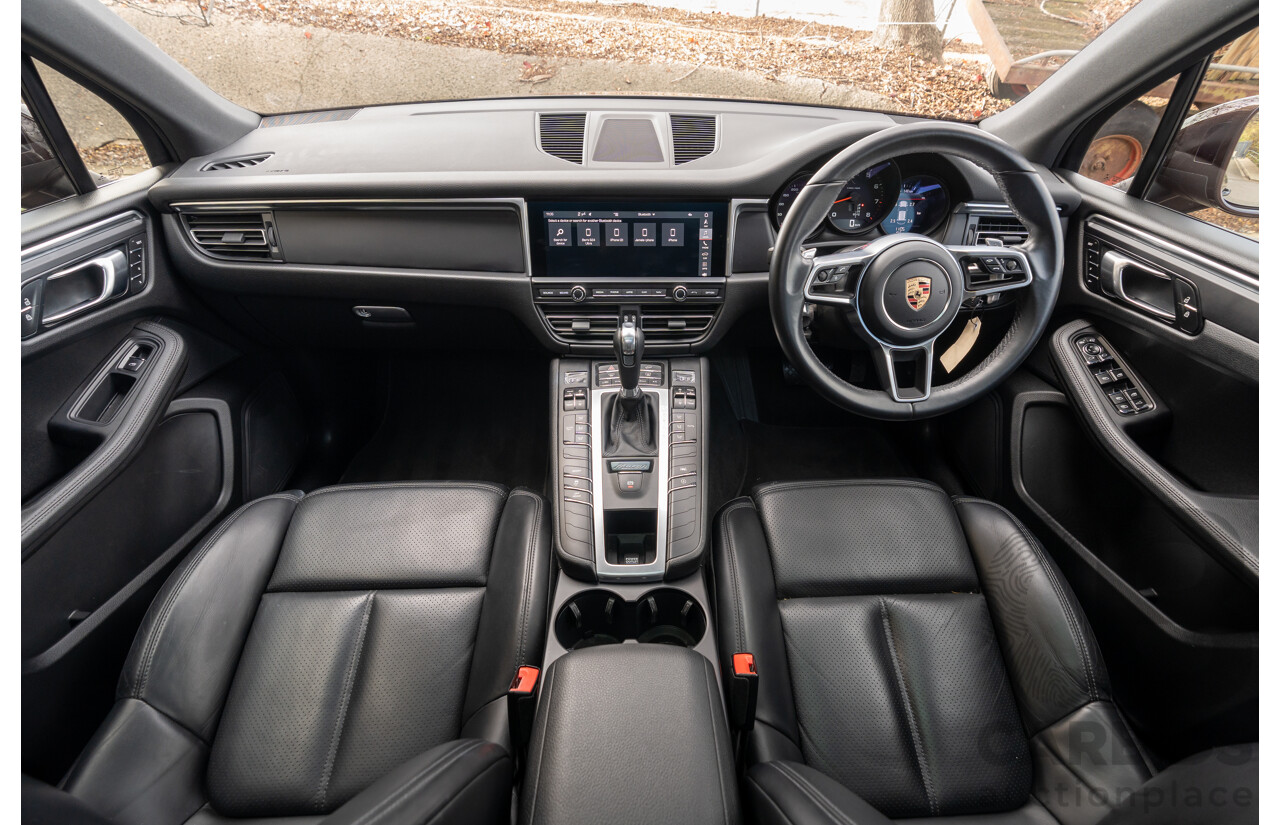 09/2021 Porsche Macan (AWD) 95B MY21 4d Wagon Mahogany Metallic Turbo 2.0L