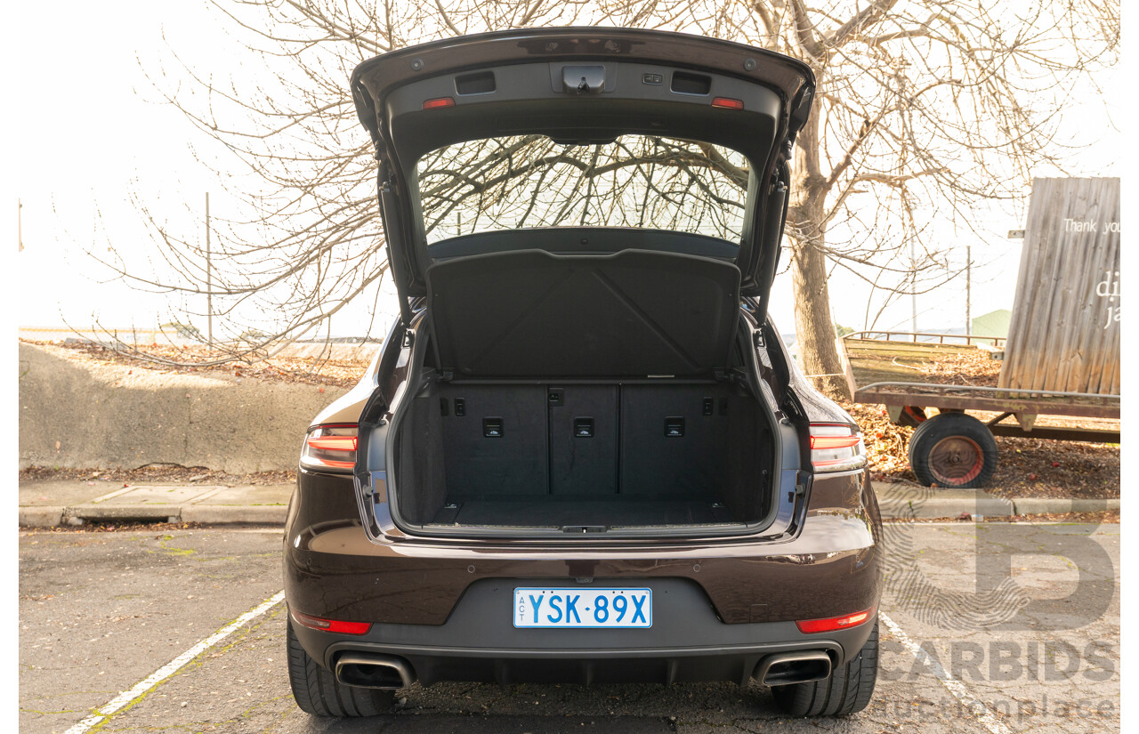 09/2021 Porsche Macan (AWD) 95B MY21 4d Wagon Mahogany Metallic Turbo 2.0L