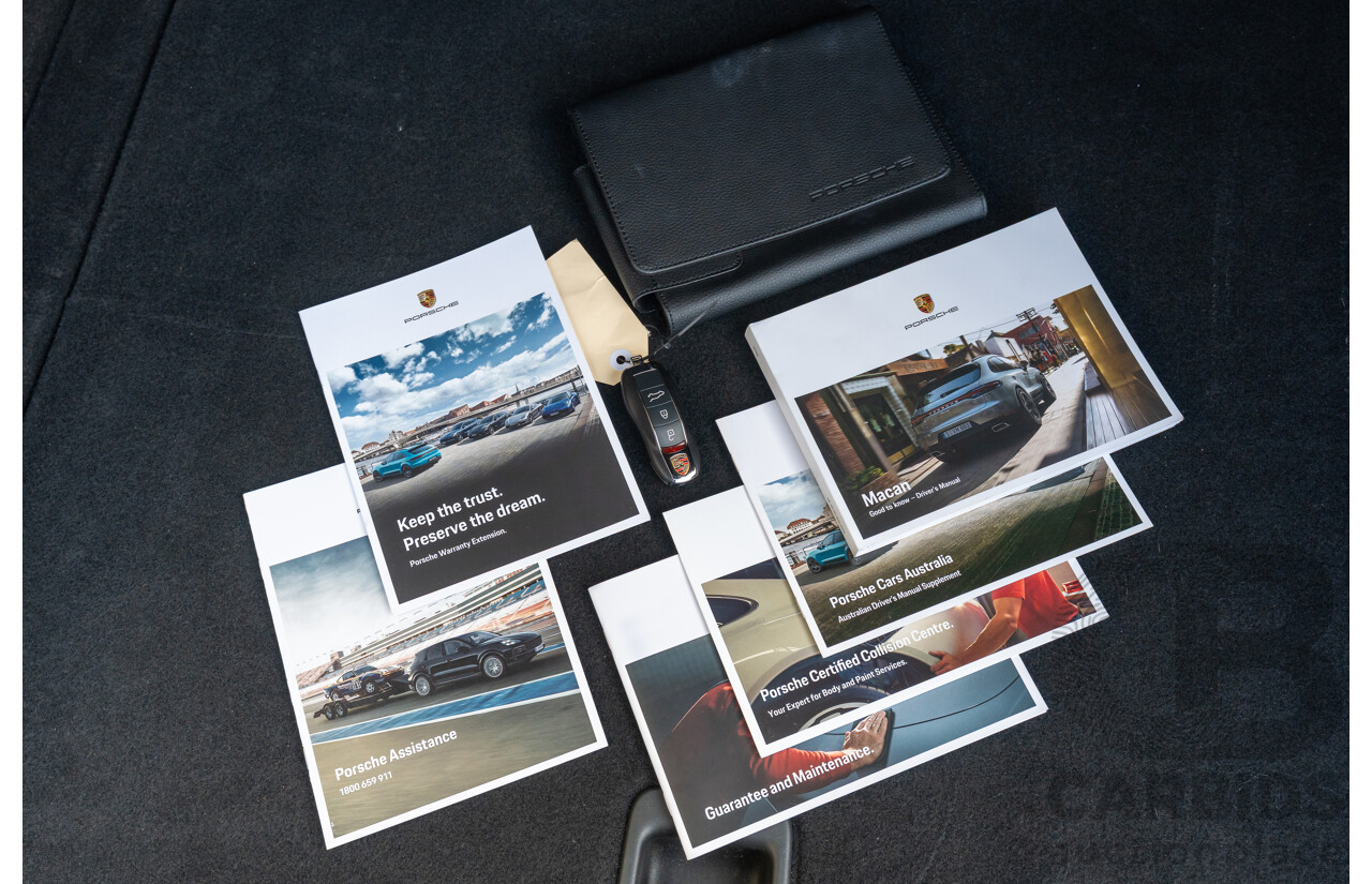 09/2021 Porsche Macan (AWD) 95B MY21 4d Wagon Mahogany Metallic Turbo 2.0L