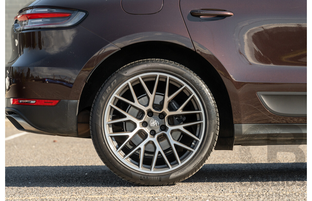 09/2021 Porsche Macan (AWD) 95B MY21 4d Wagon Mahogany Metallic Turbo 2.0L